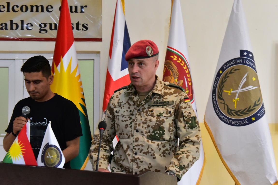 Coalition trains Peshmerga members to become counter-IED instructors 