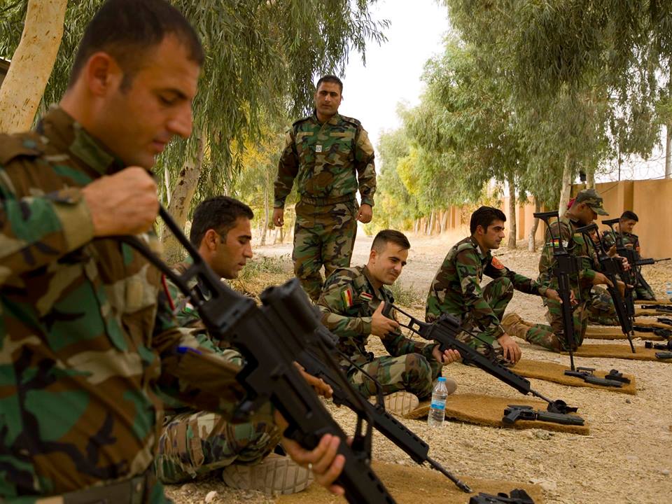 Coalition trains Peshmerga members to become counter-IED instructors 