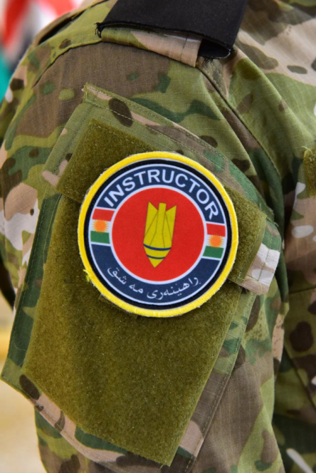 Coalition trains Peshmerga members to become counter-IED instructors 