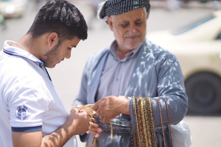 بە وێنە... تەكنەلۆژیا نەیتوانی تەسبیح لە كوردستان ون بكات