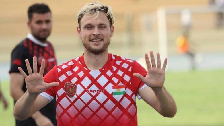 Brazilian striker Thiago Amaral finished the season as the league's top goalscorer with 12 goals. (Photo: Kurdistan Football Association)