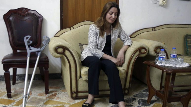 دخيل هي النائبة الايزيدية الوحيدة في البرلمان العراقي - صورة: فرانس برس