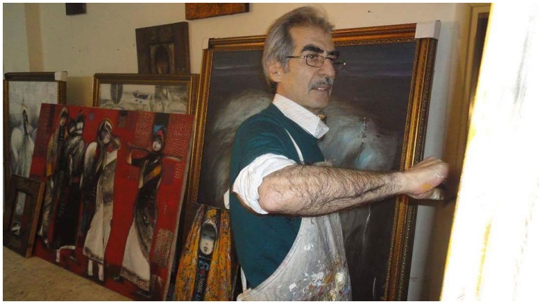 HRRK şêwekarê Kurd Zuhêr Hesîb xelat dike 