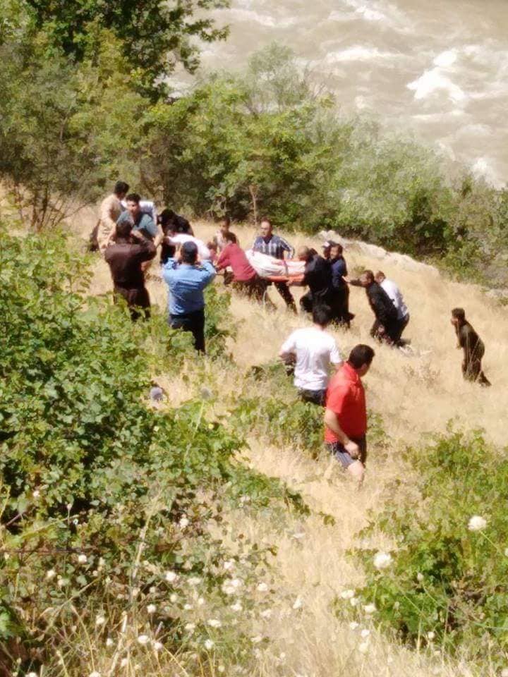 گەنجێكی كورد ویستی ژنێكی عەرەب لە خنكان رزگار بكات خۆشی بووە قوربانی