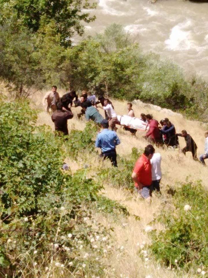 گەنجێكی كورد ویستی ژنێكی عەرەب لە خنكان رزگار بكات خۆشی بووە قوربانی