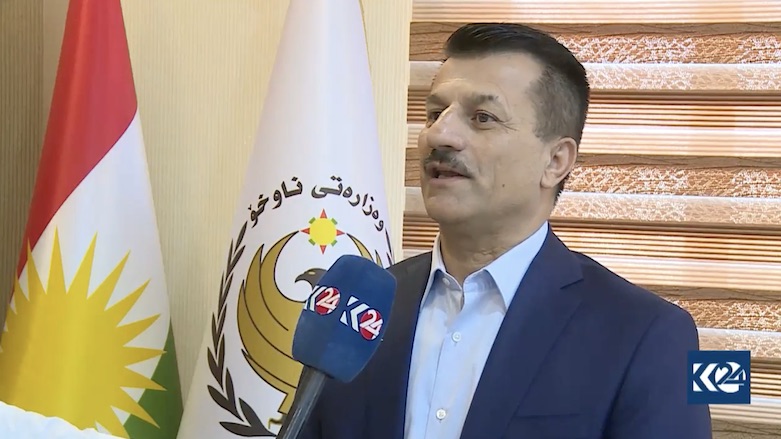 Duhok city police chief Tariq Ahmed gives Kurdistan 24 the details of Ali Bashar's arrest, June 9, 2018. (Photo: Kurdistan 24)