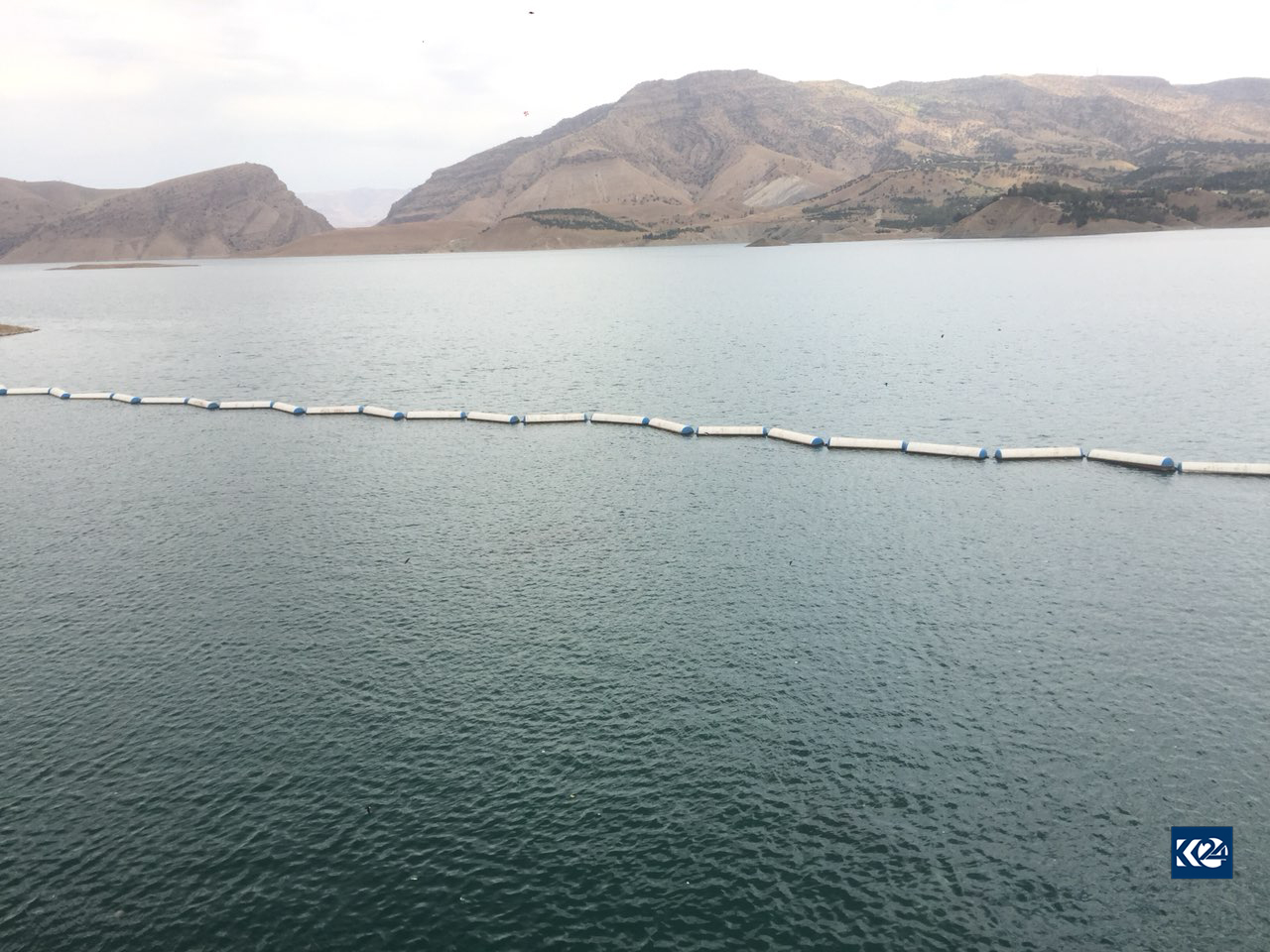 بە وێنە... ئێران بەنداوی دوكان بەتاڵ دەكات