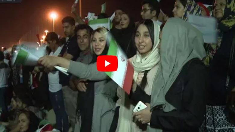 به‌ ڤيديۆ.. ئێرانييه‌كان به‌ كه‌رنه‌ڤاڵ و ئاهه‌نگ پێشوازييان له‌ هه‌ڵبژارده‌كه‌يان كرد