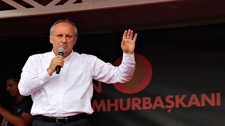 كاندیدی جه‌هه‌په‌ بۆ پۆستی سه‌رۆكایه‌تی كۆماری توركیا به‌ڵێنی چاره‌سه‌ركردنی كیشه‌ی كورد ده‌دات