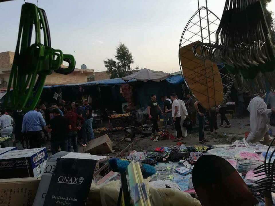 PHOTOS: 24 people killed, wounded in bomb blast north of Iraqi capital