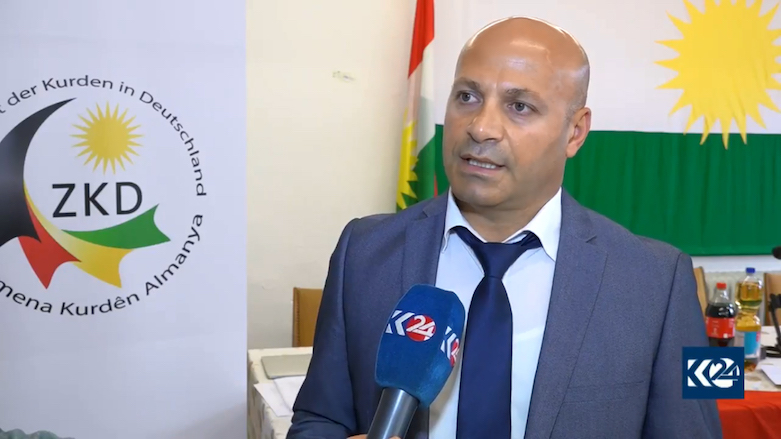 Salar Karkuki, the head of the Kurdish Association in Germany, speaks to Kurdistan 24.