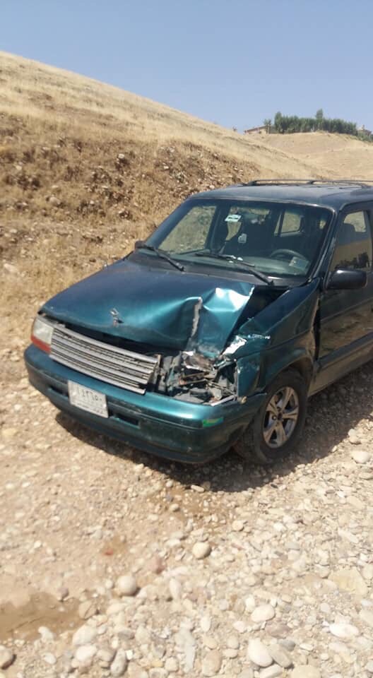 لە رووداوێكی ھاتووچۆدا 5 كەس بوونە قوربانی