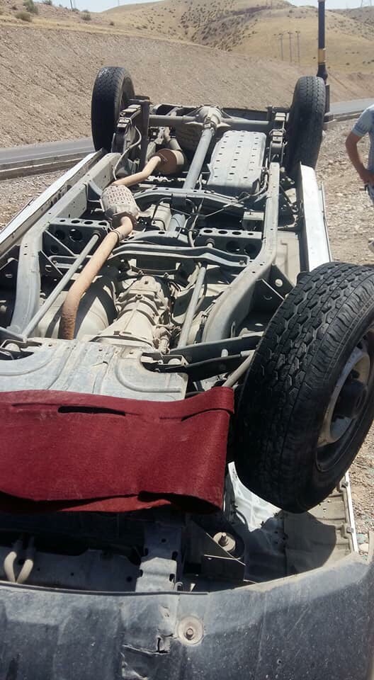 لە رووداوێكی ھاتووچۆدا 5 كەس بوونە قوربانی