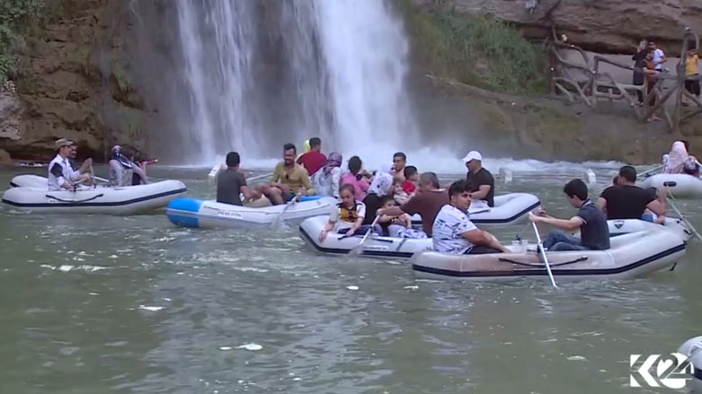 Tourists enjoy various activities in the Kurdistan Region. 