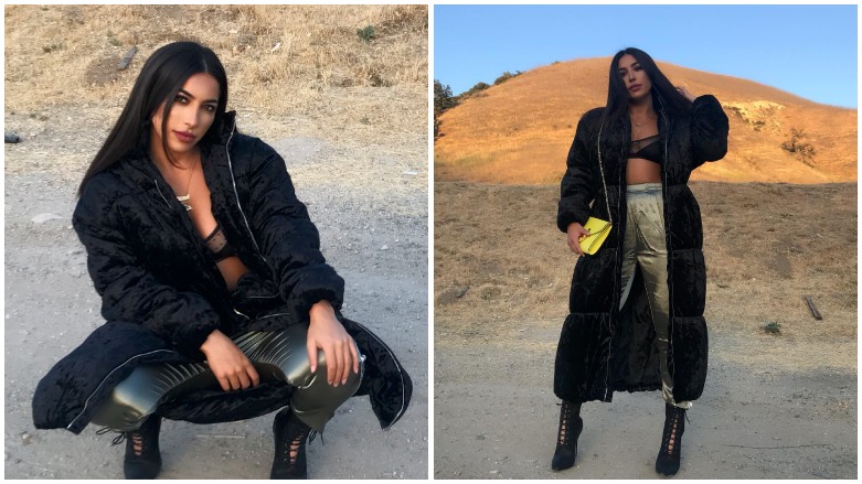 The Kurdish singer and songwriter often posts photos of her modeling to her social media accounts. (Photo: Instagram/Nouri)