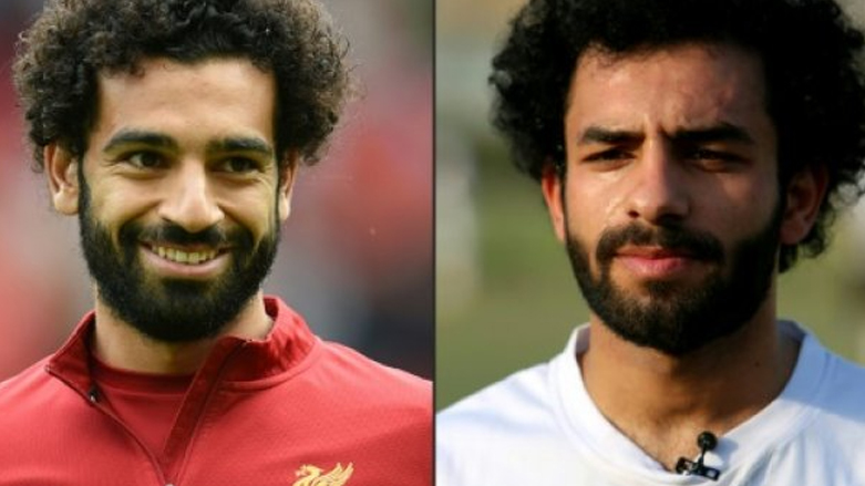 من اليمين حسين علي وعلى يسار الصورة محمد صلاح - صورة: فرانس برس