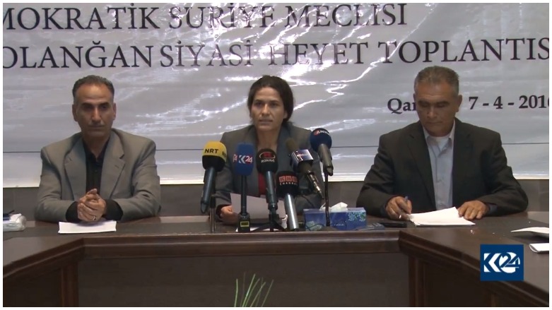 Encûmena Sûriyeya Demokratîk: Ji bo pirsa Kurd diçin Şamê 