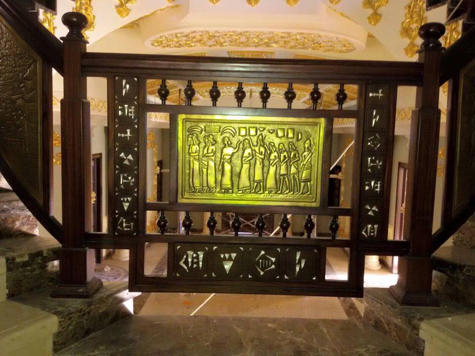 مشعان الجبوري يثير الجدل بقصره الفخم في دمشق – صورة من صفحته على فيسبوك