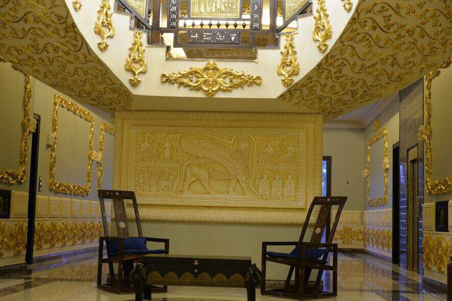 مشعان الجبوري يثير الجدل بقصره الفخم في دمشق – صورة من صفحته على فيسبوك