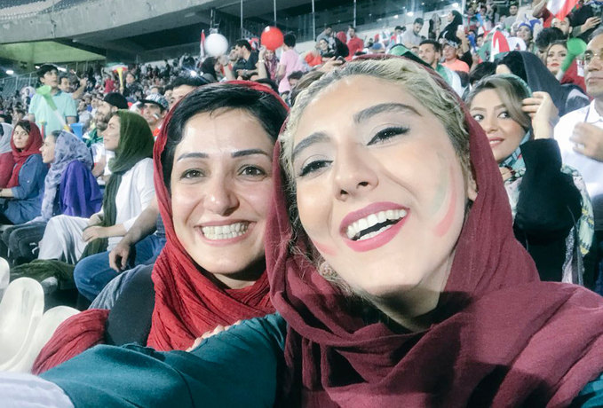 حضور زنان در استادیوم آزادی