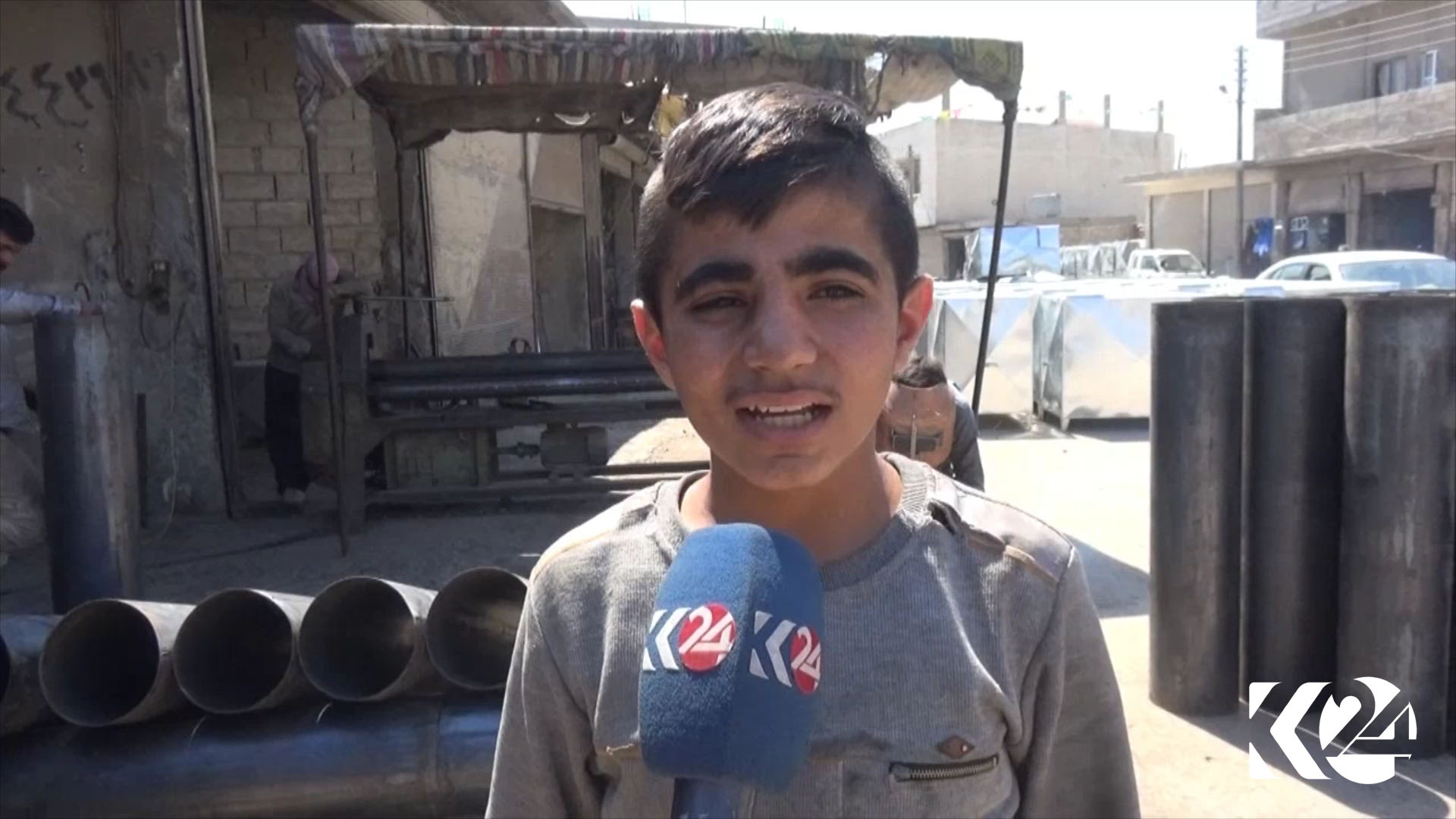PHOTOS: Child labor rising in Kurdish Syrian Canton of Kobani