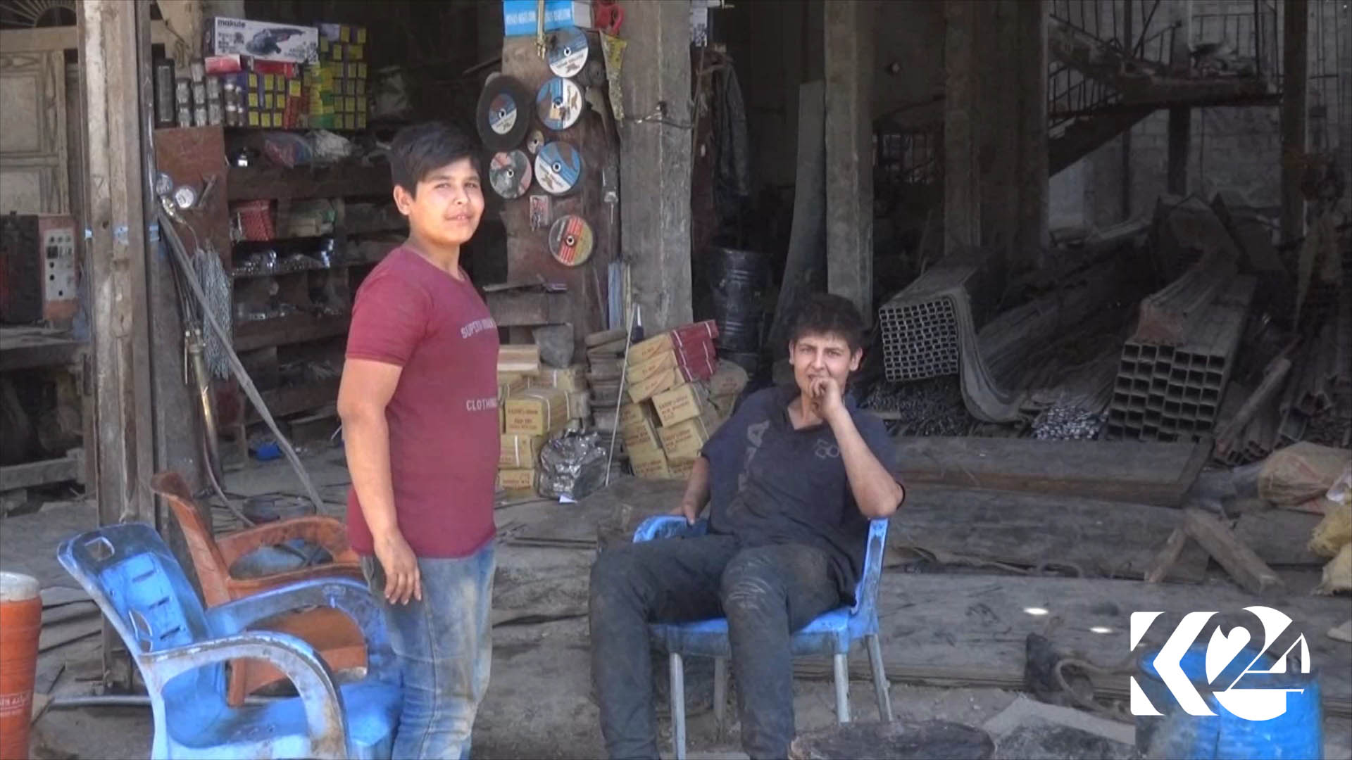 PHOTOS: Child labor rising in Kurdish Syrian Canton of Kobani