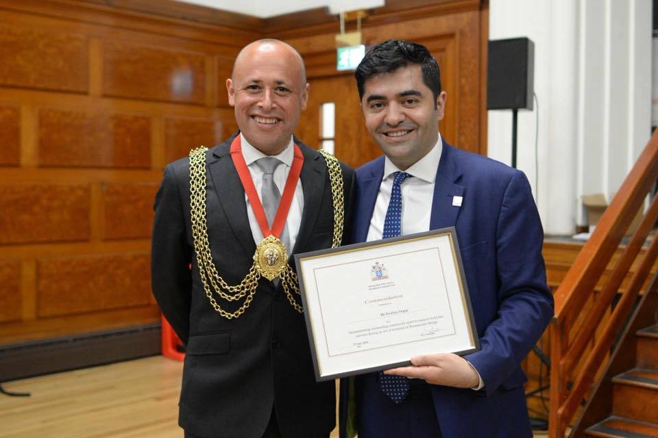 Kurdish entrepreneur in UK commended for bravery, compassion during 2017 London attack