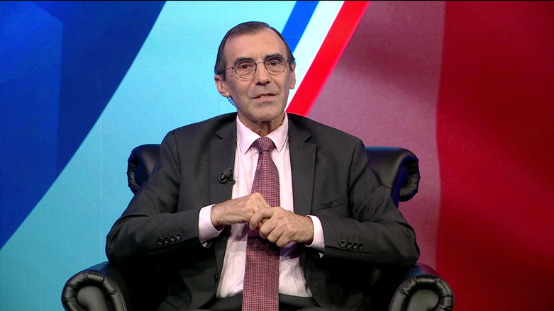 The French Consul General in Erbil Dominique Mas during an interview with Kurdistan 24, July 13, 2018. (Photo: Kurdistan 24)