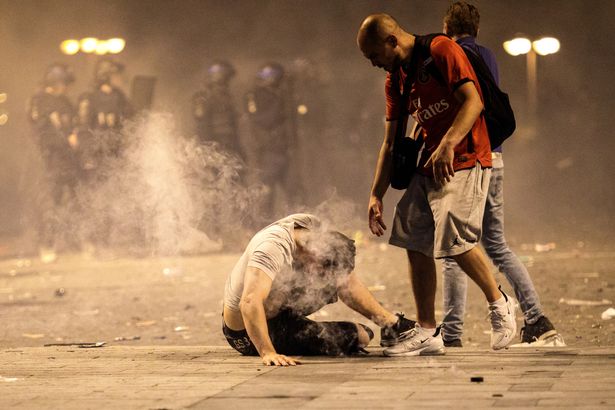 PHOTOS: Two fans dead as World Cup celebrations in France turn violent