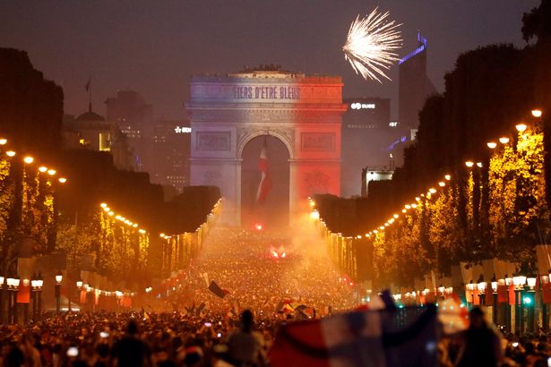 PHOTOS: Two fans dead as World Cup celebrations in France turn violent