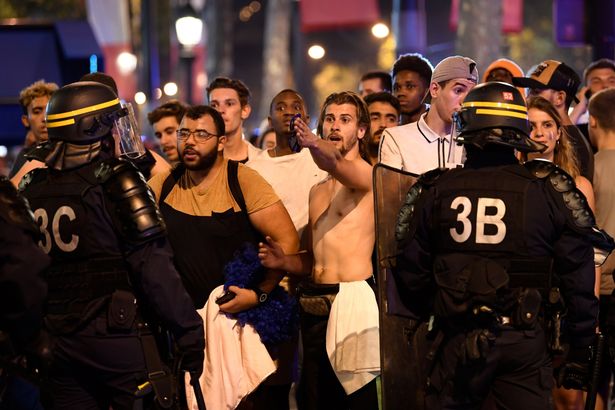 PHOTOS: Two fans dead as World Cup celebrations in France turn violent
