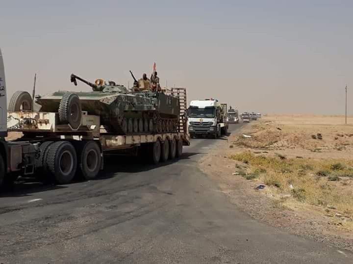 Iran-backed Hashd al-Shaabi sends reinforcements to Kirkuk 