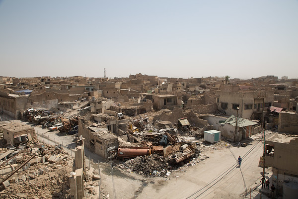Mosul is still a pile of rubble one year after its liberation from the Islamic State. (Photo: NRC)