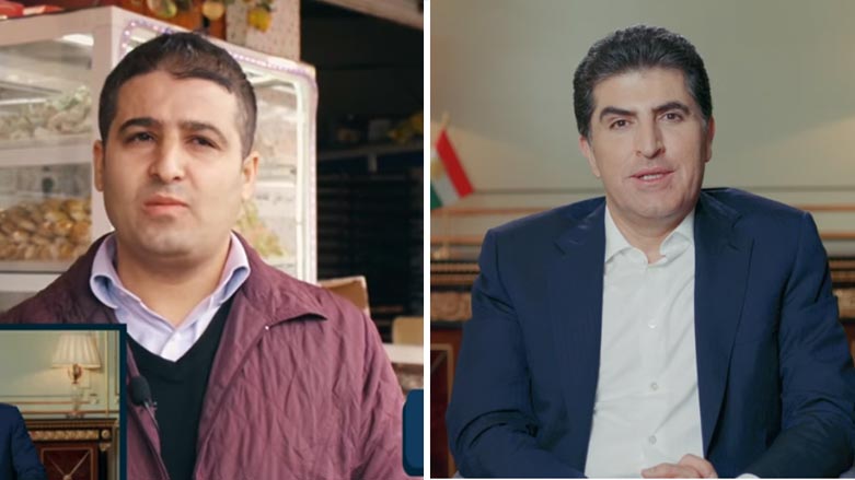 Nêçîrvan Barzanî bersiva welatiyekî Helebce dide 