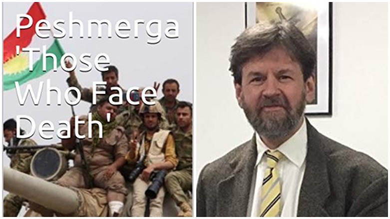 Author Simon Ross Valentine spent three years in the Kurdistan Region where he lived with Peshmerga at the front lines, conducting research for his book.