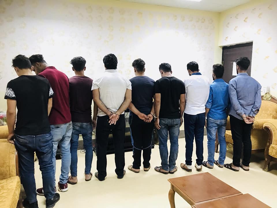 ئەو كەسانەی لە سنووری شاوێس لەسەر مامەڵەكردن بە مادەی ھۆشبەر دەستگیركراون