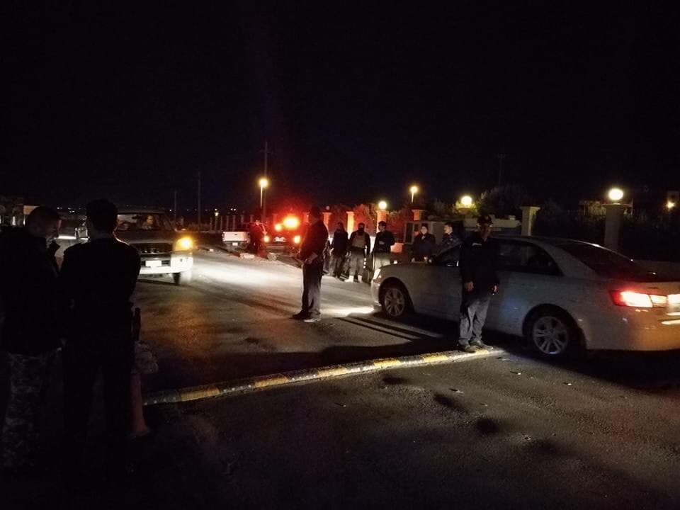 مەفرەزەكانی پۆلیس لەكاتی گەڕان و پشكنین