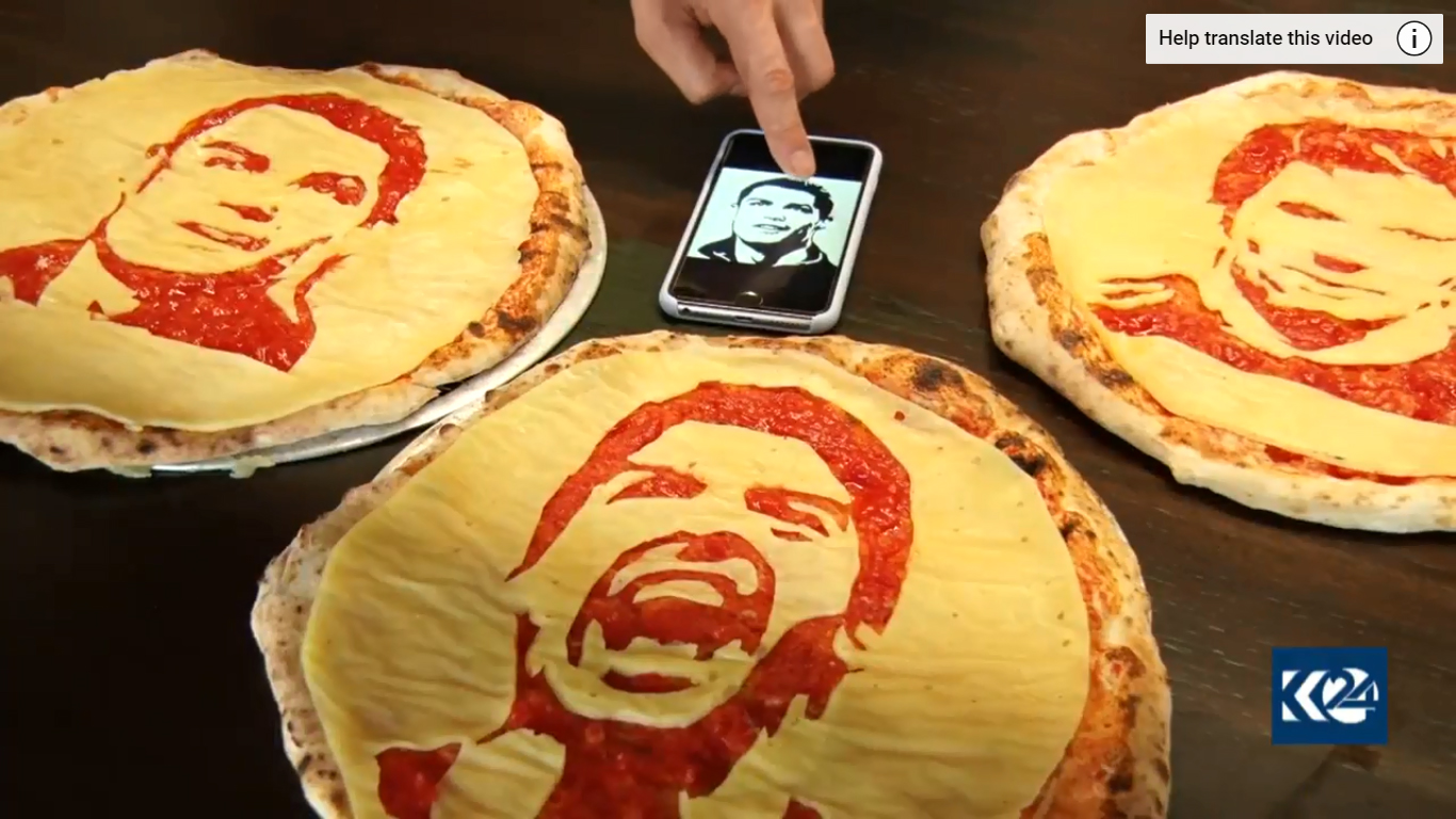 في روسيا.. بيتزا بطعم نجوم المونديال (بالصور)