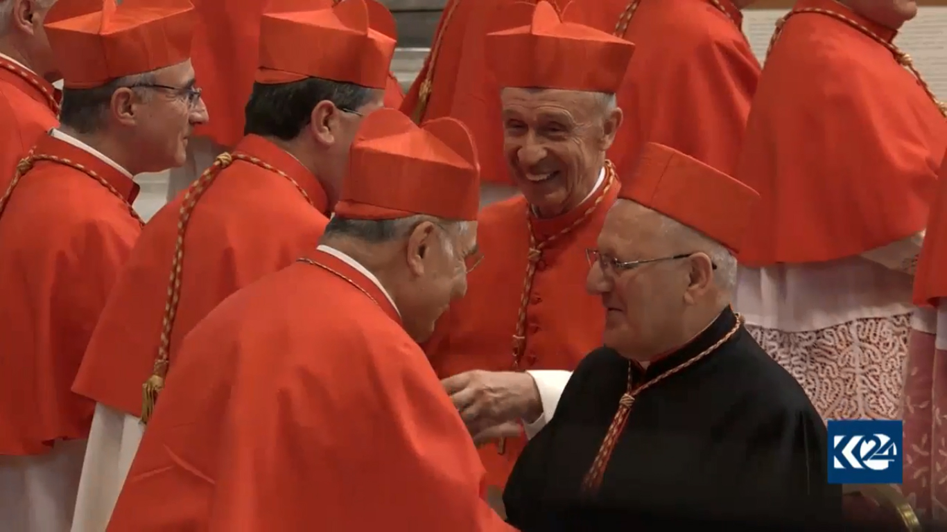 بالصور.. ترقية عراقي الى كاردينال في الفاتيكان