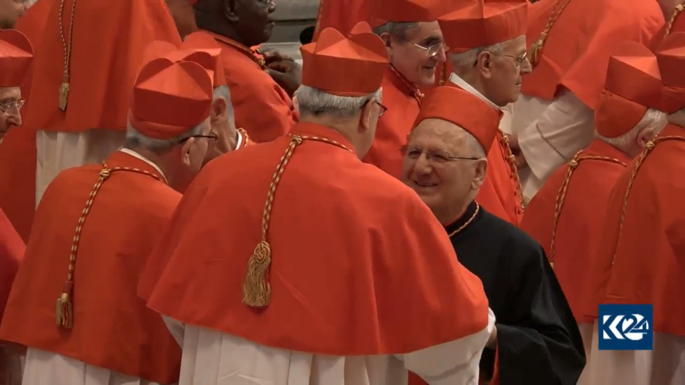 بالصور.. ترقية عراقي الى كاردينال في الفاتيكان