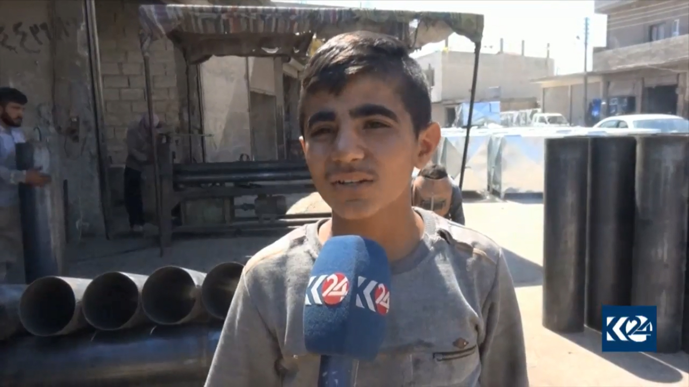 عمالة الاطفال تهدد أجيالا في كوباني والإدارة تعد بحل قريب