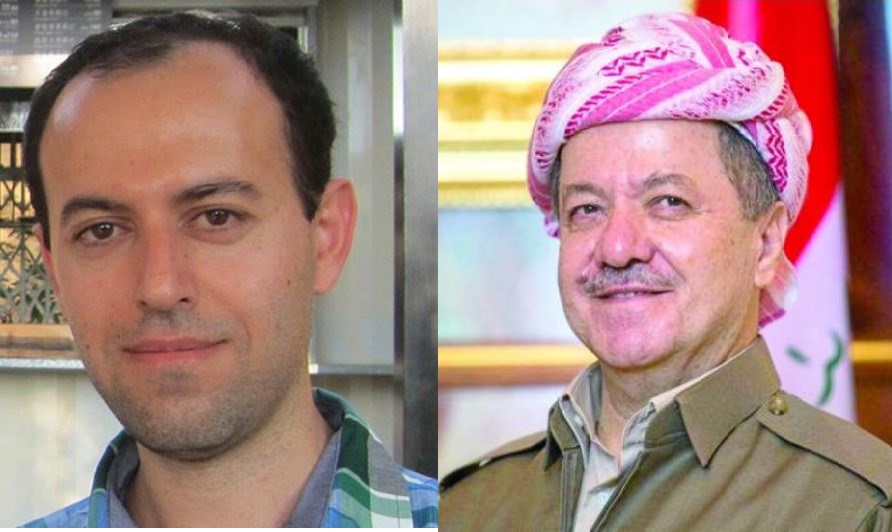 پیام تبریک بارزانی بە پروفسور کوچر بیرکار