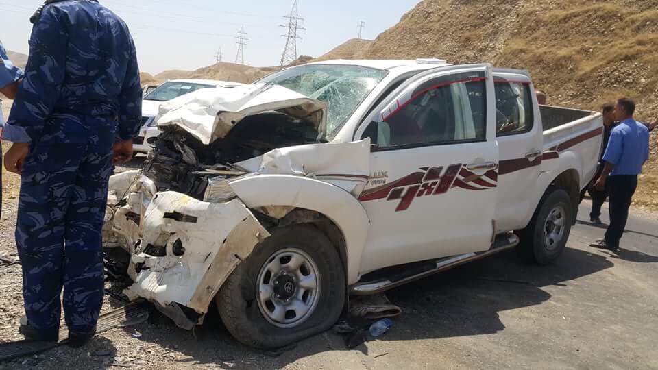 لە رووداوێكی ھاتووچۆدا سێ كەس گیانیان لەدەستدا