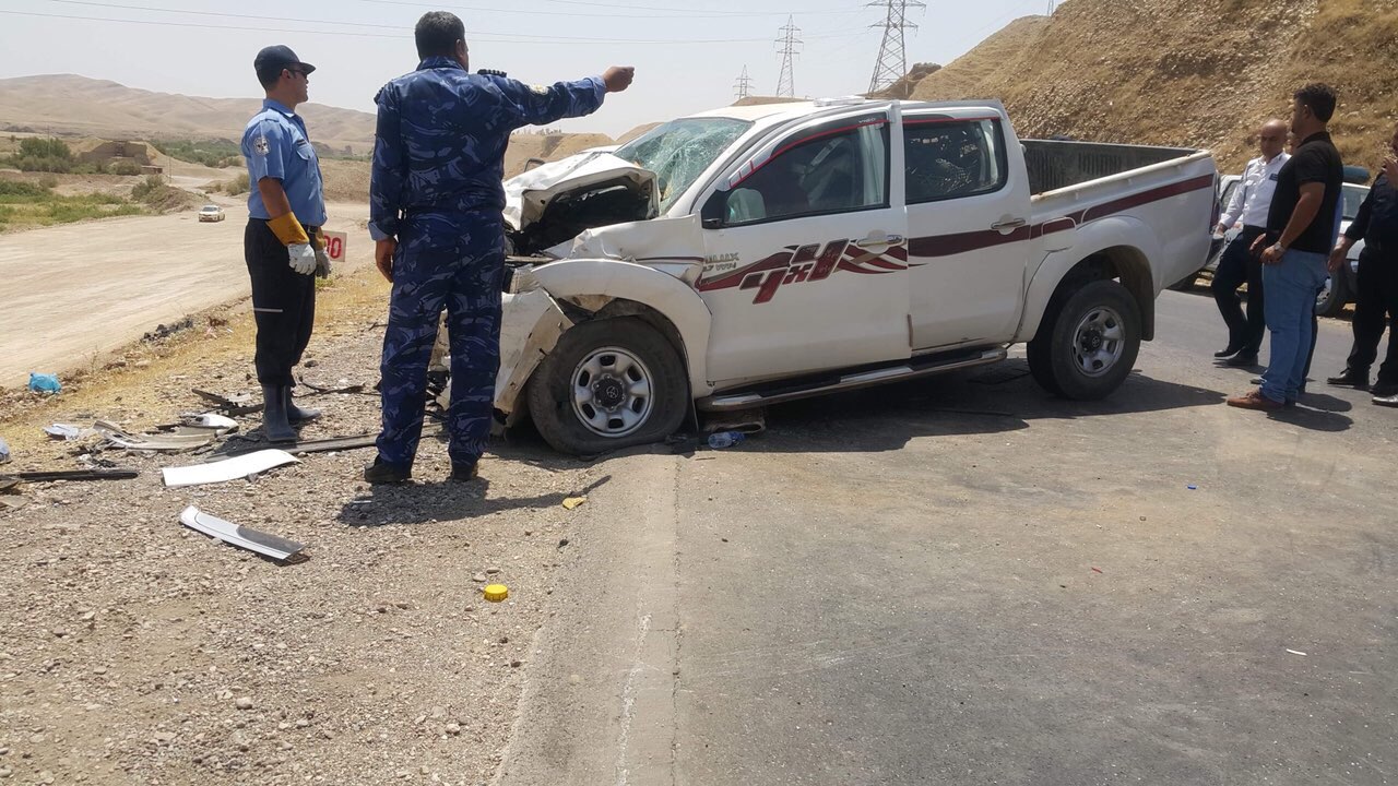 لە رووداوێكی ھاتووچۆدا سێ كەس گیانیان لەدەستدا