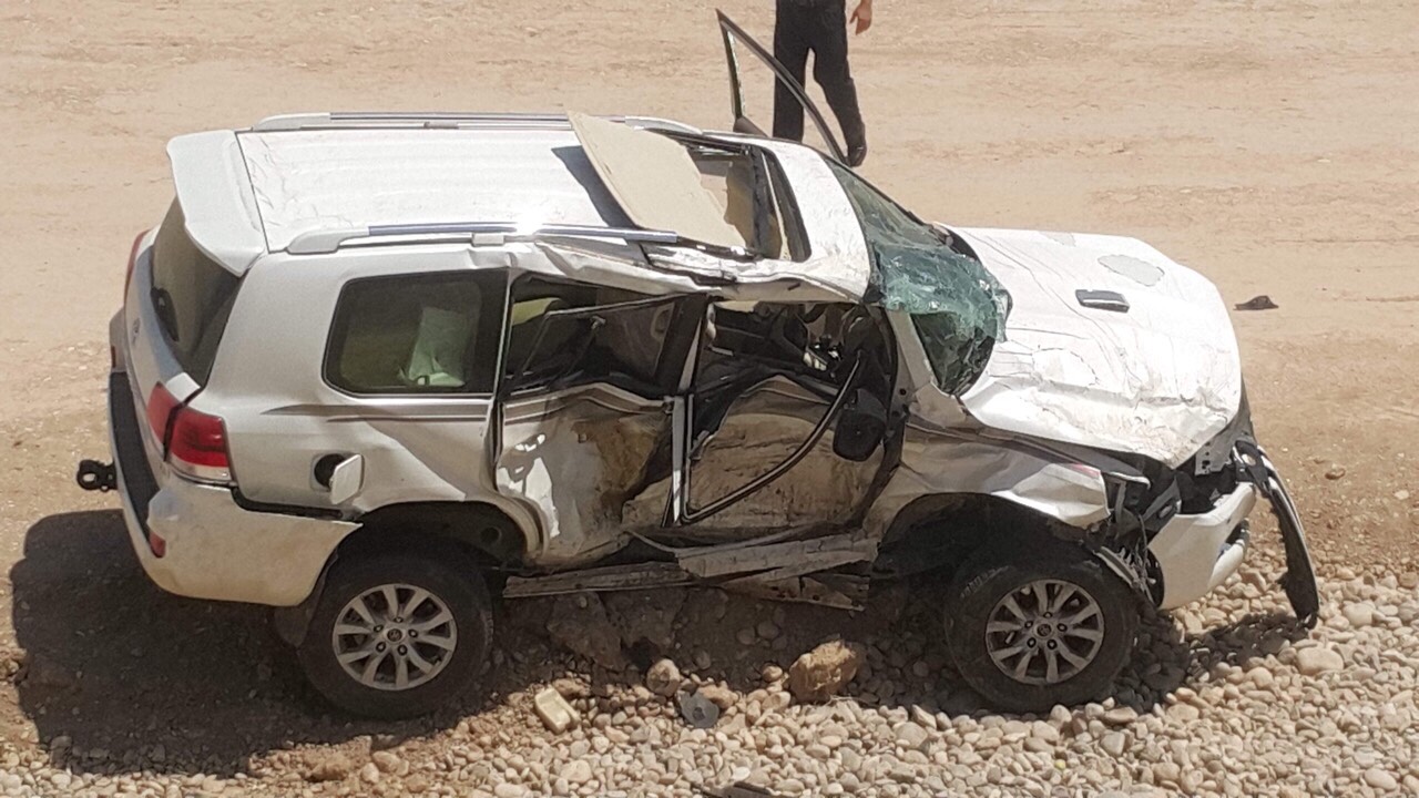 لە رووداوێكی ھاتووچۆدا سێ كەس گیانیان لەدەستدا