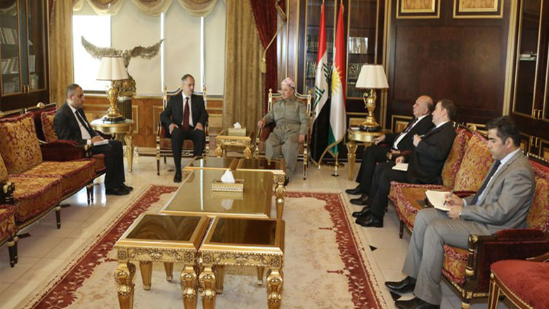 میخائیل سووبودا، سرکنسول جید چک در دیدار با آقای مسعود بارزانی