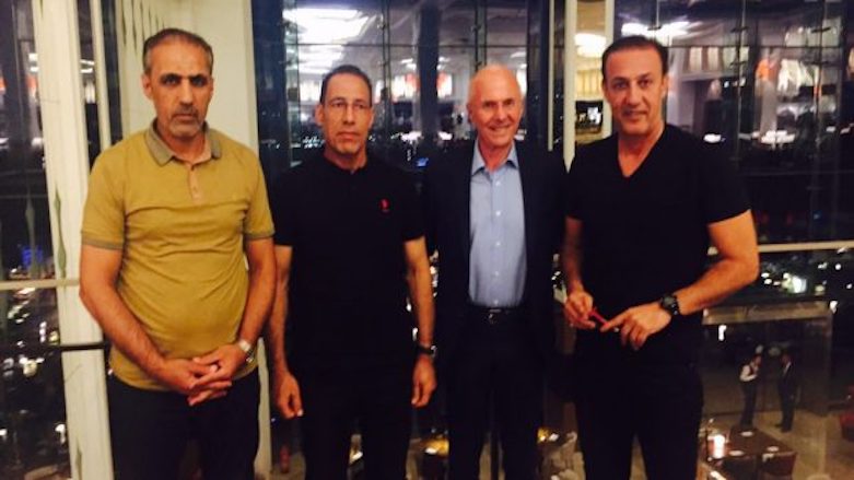 Sven-Goran Eriksson (second from right) met with IFA officials in Istanbul, Turkey, last week. (Photo: IFA)