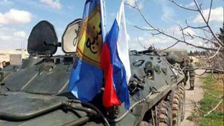 ئاڵاى رووسيا و ئه‌نجوومه‌نى سه‌ربازى منبج