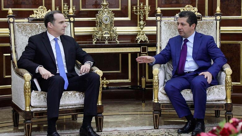 بارزانی و مک‌گورک درباره نقش کردستان در تشکیل دولت جدید عراق گفتوگو کردند