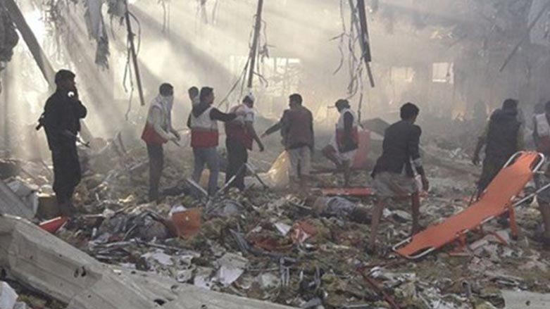 دواى بۆردومانێكى سعوودييه‌ تيمه‌كانى فرياگوزارى سه‌رقاڵى دۆزينه‌وه‌ و رزگاركردنى قوربانييه‌كانن